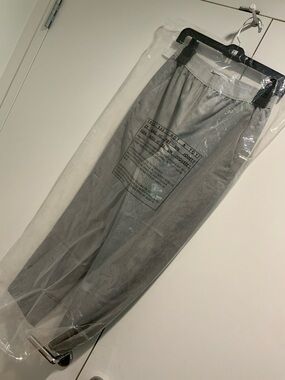 Agnona grey pants with elastic waist